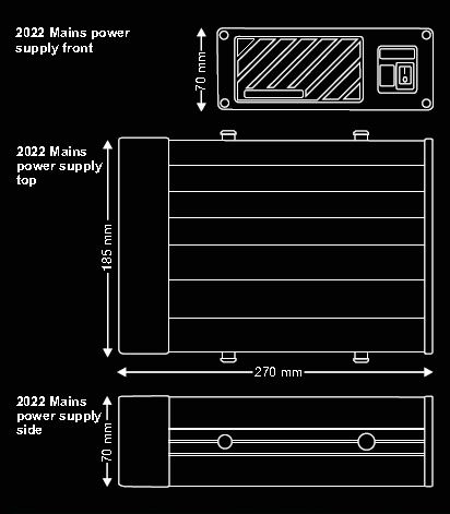 BARRETT HF 2022 UPS Battery for all 2000 series HF Transceivers