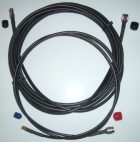 Cable Kit, Satellite Telephone Cable by Times Microwave, 12.0m (39.3ft) with TNC-Male to TNC-Male Connector for all Satellite Systems