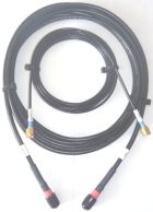 Iridium STARPAK Cable Kit, 1x RG316 and 1x LMR195UF, 3.0m(118in) Gold SMA-Male connectors