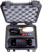 STARPAK-ISDLITE-B IsatDOCK Lite Portable Docking Station for the INMARSAT IsatPhone PRO Satellite Telephone(NOT included) in Pelican 1200 small case, EXECUTIVE BLACK