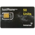 IsatPhone 2, PRO, Link PREPAID 50 unit SIM CARD, 90 day validity