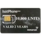 IsatPhone 2, PRO, Link PREPAID 10000 unit SIM CARD, 360 day validity