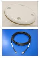 IRIDIUM Pivotel large patch antenna, 6.0m(19.6ft) cable, TNC-Male