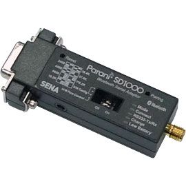 SENA SD1000 Parani Bluetooth Serial Adaptor Class 1, single piece unit ONLY