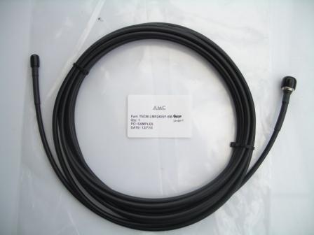 Iridium Starpak Cable, 6.0m (236in) LMR240UF, TNC-Male to TNC-Male