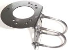 Iridium STARPAK Bull Bar Mount KIT, Stainless Steel, suits 30-50mm pipe, for any low profile antenna